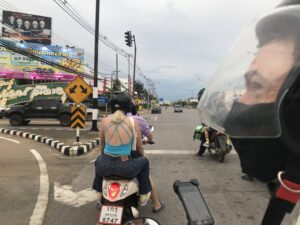 Sticking to the left on Thai roads