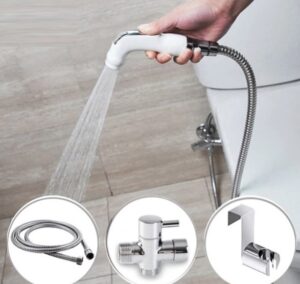 image of hand held bidet toilet equipment