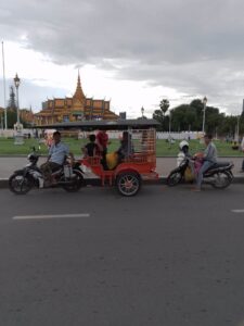 Tuk Tuk in Cambodia