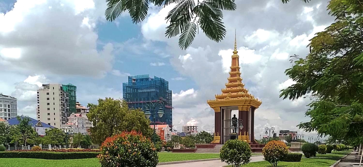 Scenic view of Cambodia
