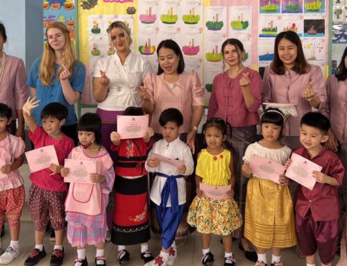 Interview about teaching English in Thailand: Arabella on her kindergarten