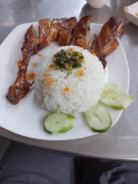 Rice dish in Cambodia