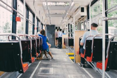 Bus in Warsaw