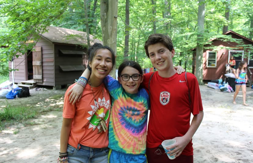 Fun at an American summer camp 