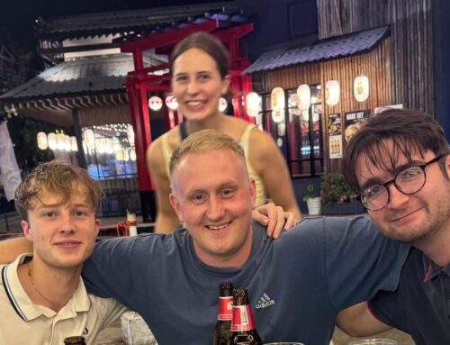 Making Friends at Thailand Training